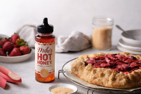 Strawberry & Rhubarb Galette