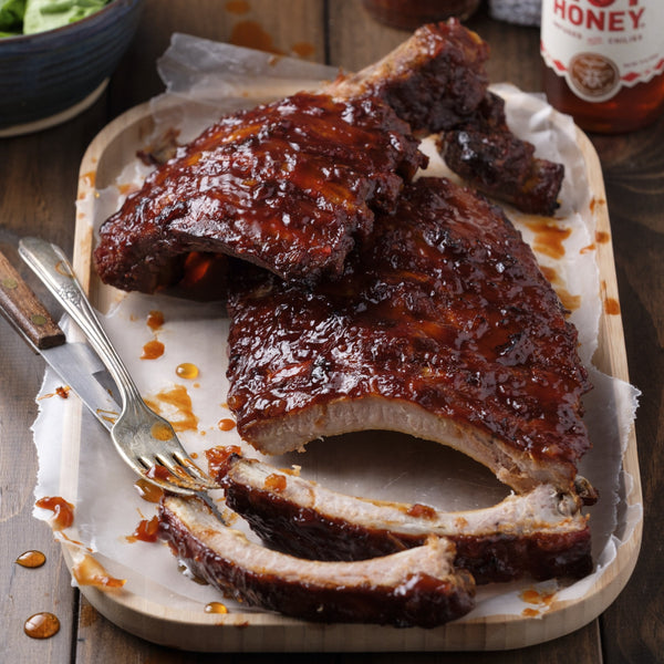 Mike’s Hot Honey BBQ Ribs