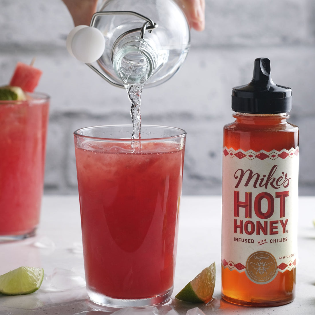 Mike's Hot Honey Watermelon Mule Recipe