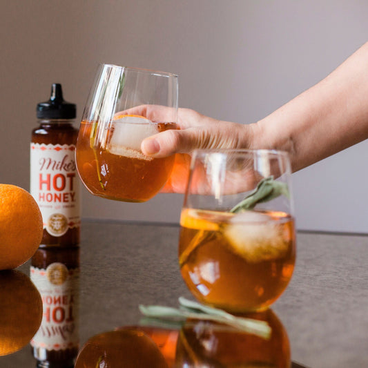Mike’s Hot Honey Sage Bourbon Cocktail