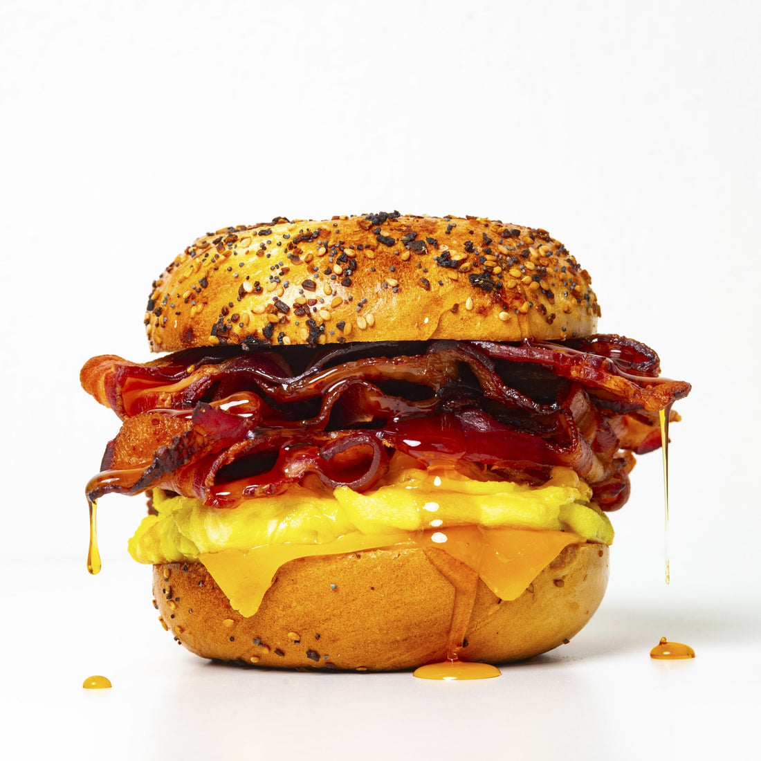 Smithfield Mike's Hot Honey Bacon Egg And Cheese Sandwich